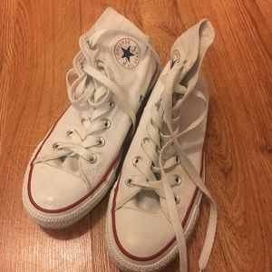 White high top converse